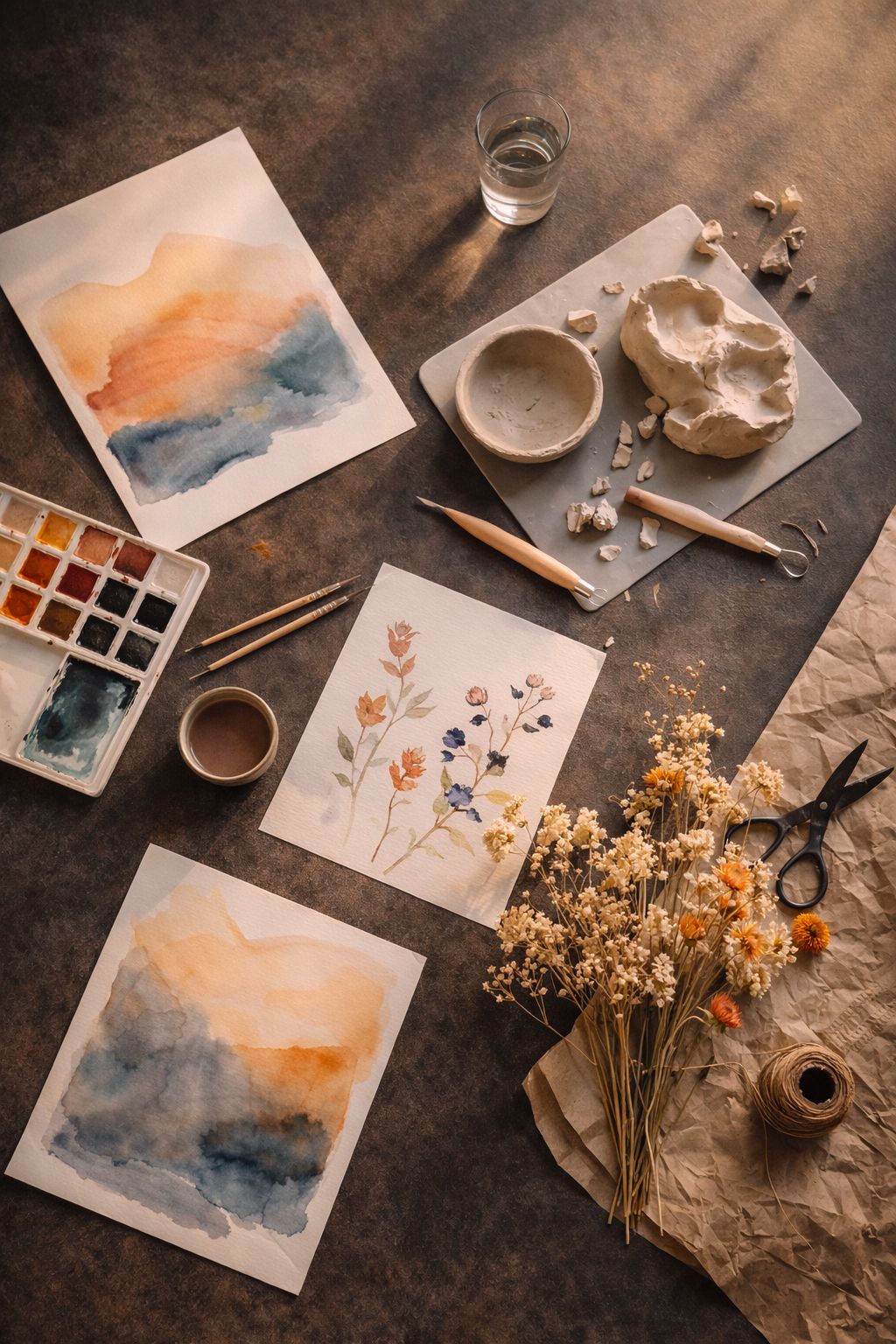 Pintura em aquarela
